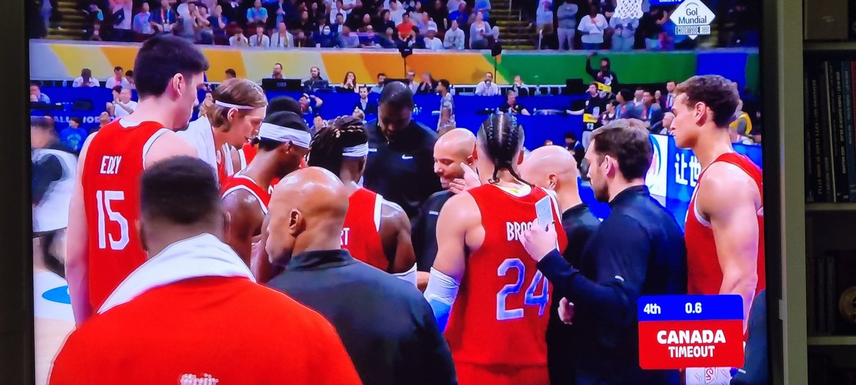 El partido de #UsaVsCanada es de lo mejor de este mundial #WinForAll #FIBAWC #FIBAWorldCup2023