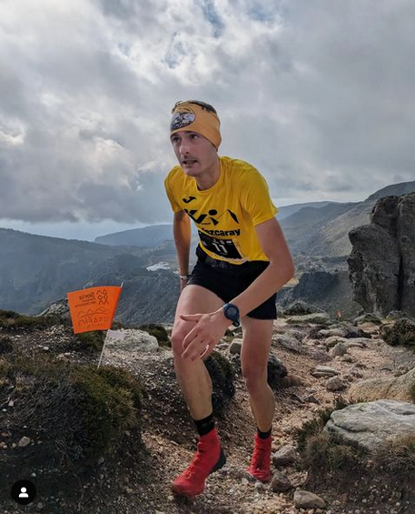Estampa del campeón #desafiourbion  de este año a 3h43´Alain Santamaría, natural de Ezcaray. De la #sierradelademanda a #urbión como un cohete