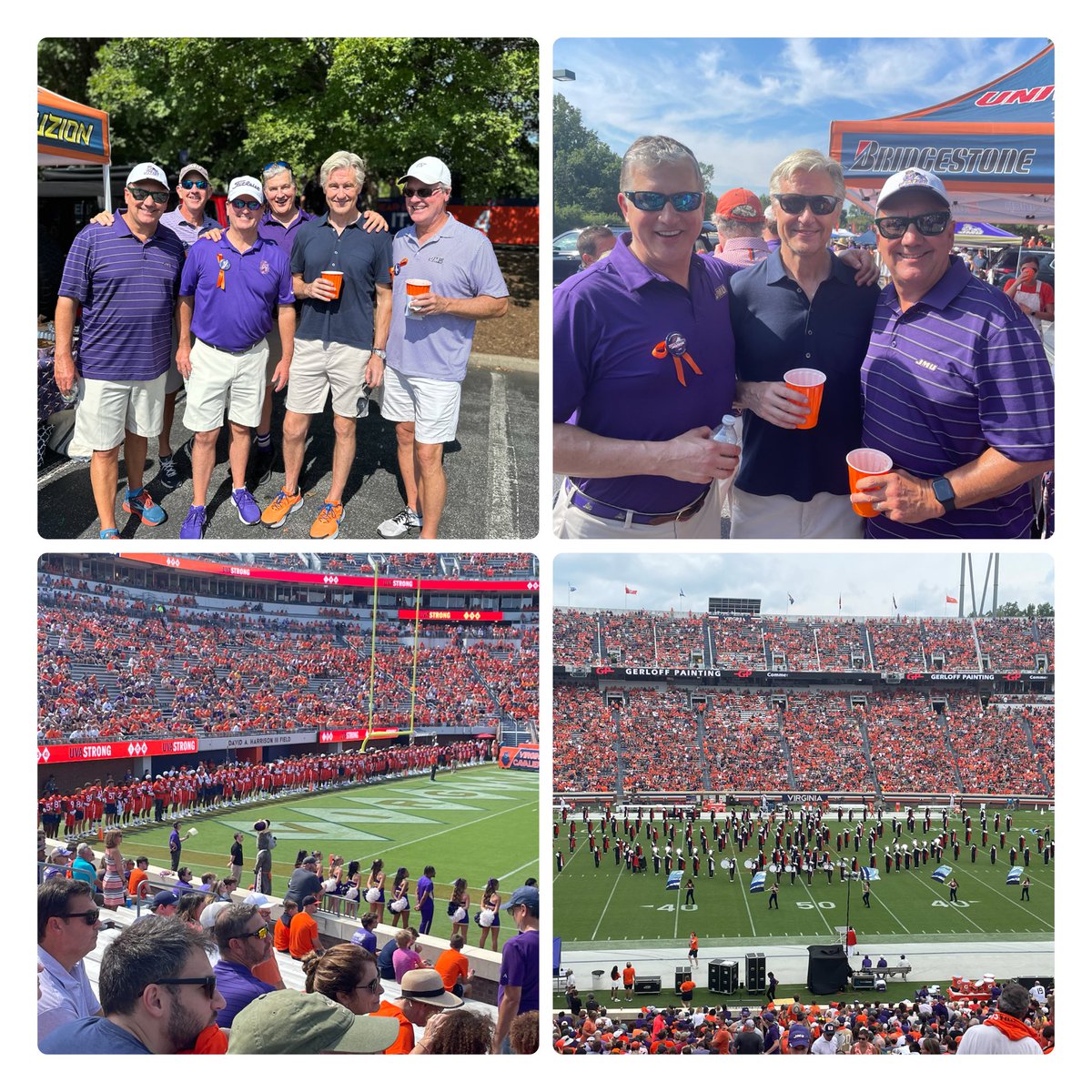 Wow…what a great day back in Virginia! JMU 36 - UVA 35! #GoDukes