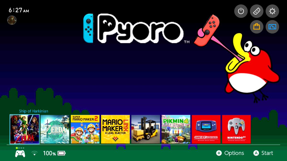 Uncle_Pyoro's tweet image. Switch themes incoming! #NintendoDirect #Pyoro4Life