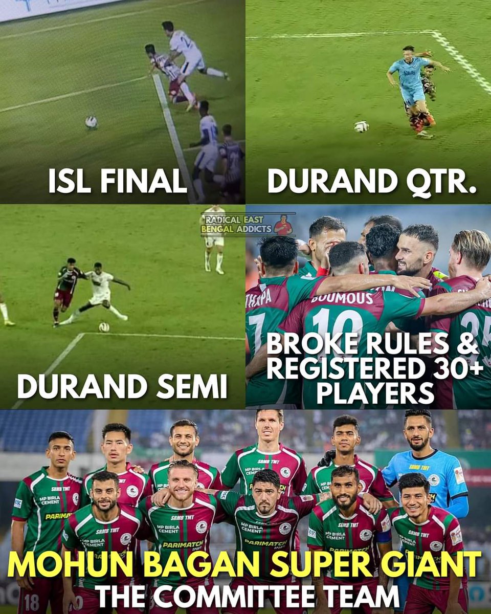 ntjnoble_24's tweet photo. @hellojumanji @mauryamondal No, referee's own u clowns🤡🤣
MBSANJIVGOENKA
#atk #bringbackatk https://t.co/gdCZlhqOEp