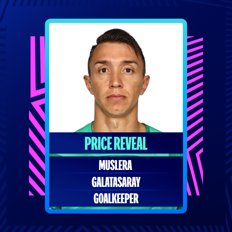 ChampionsLeague's tweet photo. Muslera in #fantasy ✅

Create your team now ⬇️