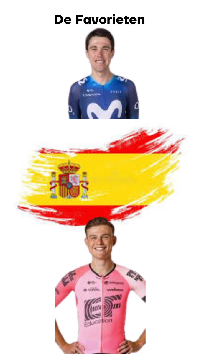 NCLPCM's tweet image. Vandaag staat er een typische overgangsetappe op het programma. Veel renners kunnen dan ook aanspraak maken op de dagzege. Wij schuiven alvast Lazkano en van den Berg naar voren.