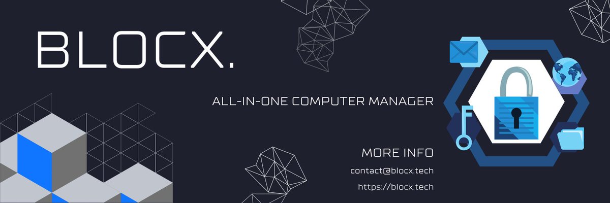 DePIN_RWA_AI's tweet photo. Meet @BLOCX_TECH , your friendly neighborhood computer manager! It’s not just any platform, it’s an all-in-one powerhouse that’s here to make your digital life a breeze. With top-notch malware protection, silky smooth cloud services, and internet security that’s as robust as they come, $BLOCX is all set to redefine the future of computing. So why wait? Come join the revolution with BLOCX! 💻🔐 #BLOCXFeatures
