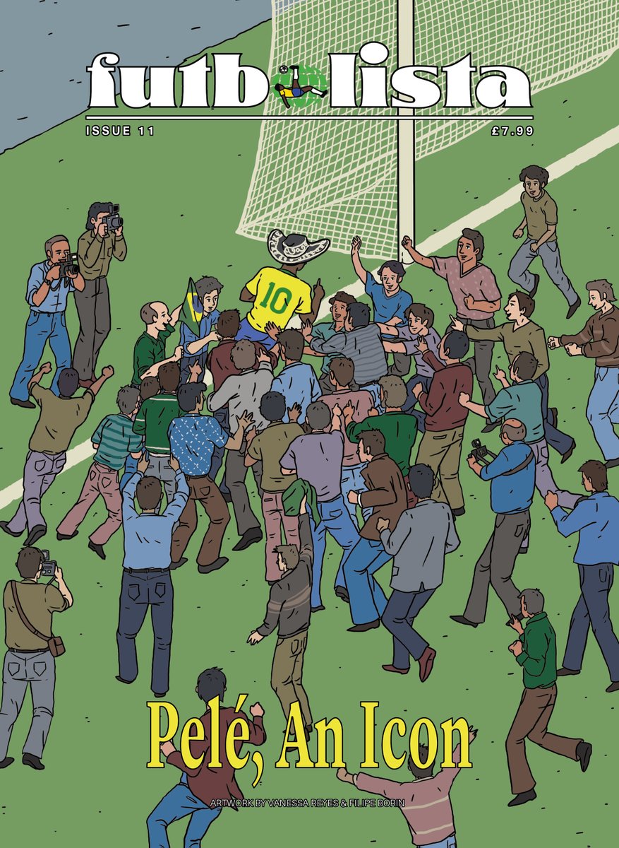 Pelé, An Icon. Order ISSUE 11: futbolistamag.com/shop/print-mag…