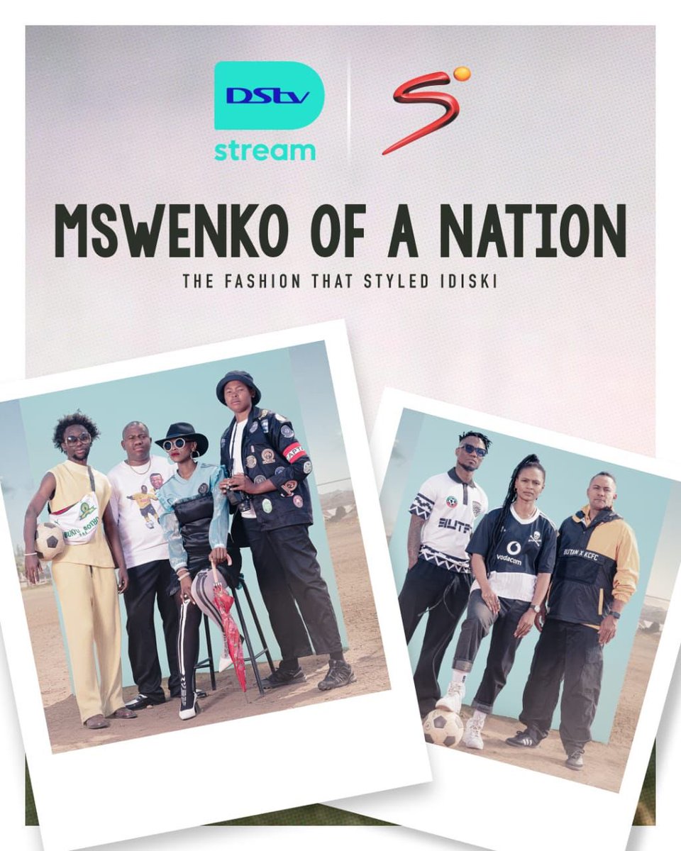 iDiski ⚽️ united our nation, our style made us stand out from the rest of the world. @kasiflavour10 styled the #MswenkoOfANation photoshoot inspired by the fashion from our rich football history. Catch the 4-part doccie #PulseOfANation exclusively on SuperSport Sundays at 8pm.
