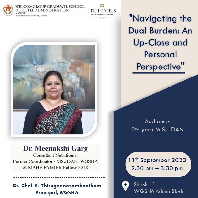 WManipal's tweet photo. We're delighted to invite you to an exclusive, up close and personal session with Dr. Meenakshi Garg - Former Coordinator of https://t.co/J6e4D6Nent. Dietetics and Applied Nutrition, WGSHA scheduled for September 11, 2023, at 2:30 PM.
#MeetExperts #dietitian #nutritionist https://t.co/RR77zwSMHy