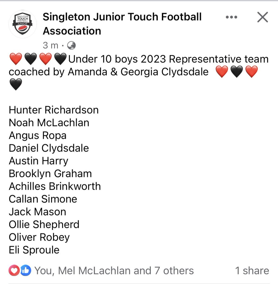 staceyropa1's tweet photo. Just the Mum of a couple of rep touch kids! Eddy just turned 6 last month and made U8’s! Gus isn’t even 9 yet and made U10’s! What a couple of legends! #proudmum #boymum #touchfootball #touchfooty #repteams #repplayers https://t.co/xJUIf5XkJr
