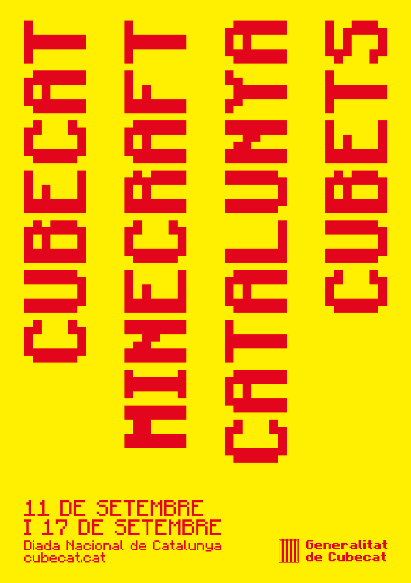 BCN_Cubecat's tweet photo. La ciutat de Barcelona acollirà aquest dia 17 de setembre els actes de la celebració de la Diada de @CubecatOficial.

Es recomana no utilitzar vehicle privat degut a talls en diferents carrers de la ciutat i a l'aparició d'un estrany portal. https://t.co/EOnHRml2HQ