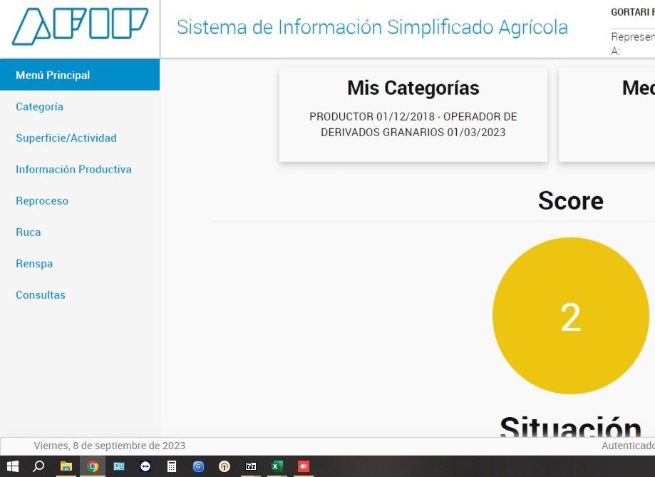 tgortari's tweet photo. Después de 61 días HÁBILES la AFIP determinó q se equivoco y me volvió a SISA 2(tuvimos q presentar mil notas). Por SU error,no pude cumplir contratos ni vender cereal,tuvimos q financiarnos c la venta de animales p afrontar gastos
#ELESTADOPRESENTE
Rabia e impotencia ARGENTINA https://t.co/MXgRiKR1D5