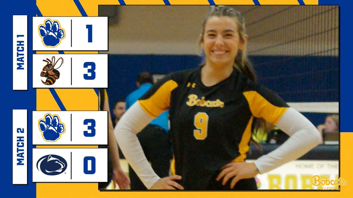 SATURDAY RECAP:

And I have to say, yesterday  was a good day! *Ice Cube Voice*

Women's Soccer, Volleyball, and Women's Tennis all earn wins.

#h2p #BobcatPride