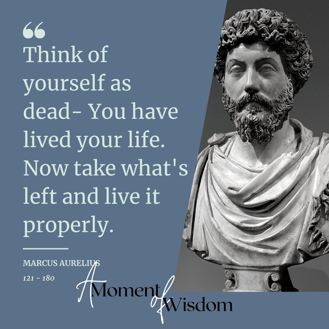 This power of Stoicism, you can always begin again.

#MarcusAurelius
#LiveLifeFully
#CarpeDiem
#EmbraceLife
#BeginAgain
#PhilosophyOfLife
#LiveWithPurpose
#MakeEveryMomentCount
#EmbraceExistence
#LiveIntentionally
#LiveMindfully
#LiveWithoutRegrets
#LiveWithMeaning
#Stoicism