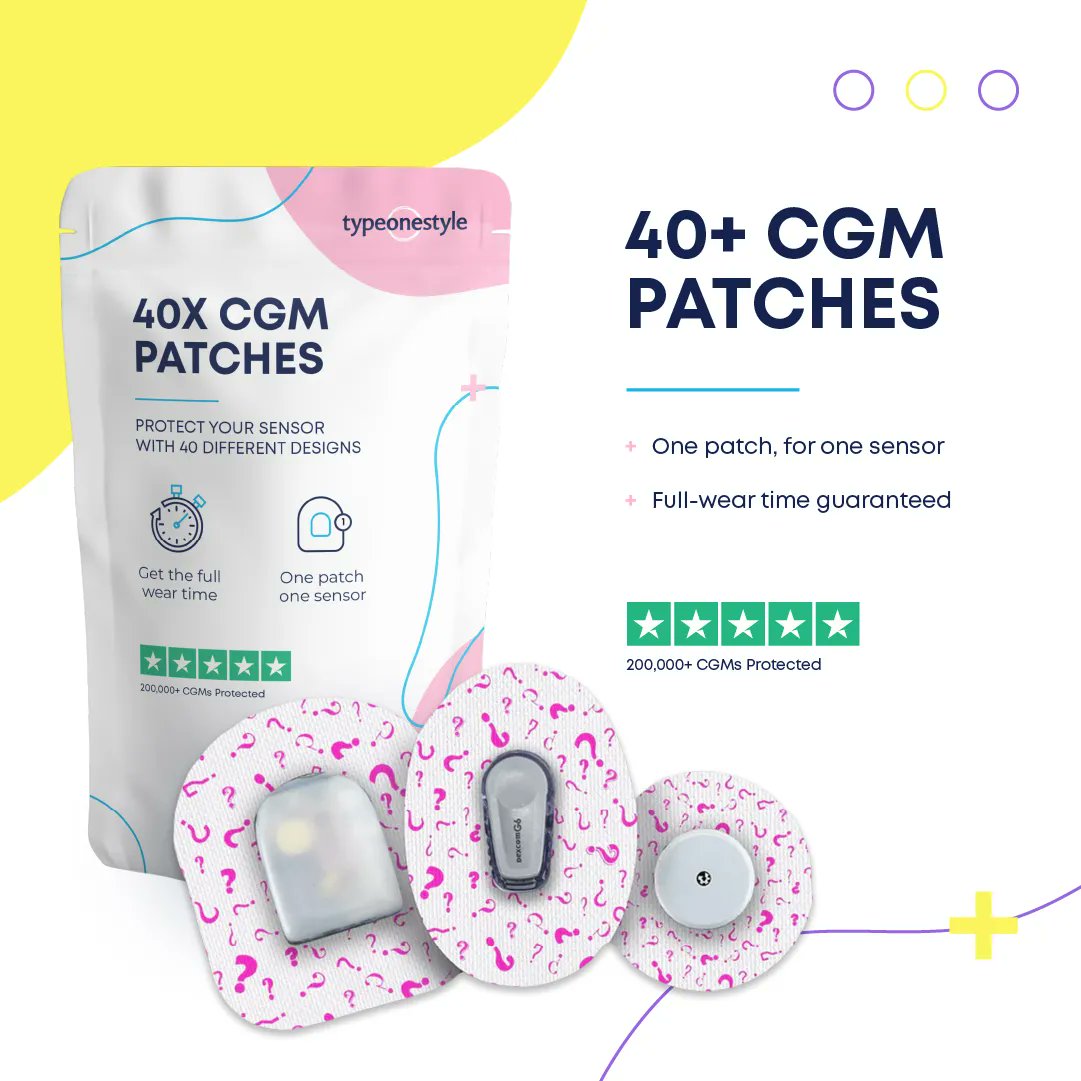 Unleash Your Device's Fashion Superpowers with our 40 x Patch Mystery Bundle! It's like a magical wardrobe for your diabetes gear, filled with vibrant designs and endless possibilities. 

#t1style #t1dlookslikeme #diabetesacccessories #dexcom #libre #omnipod #medtronic #podder