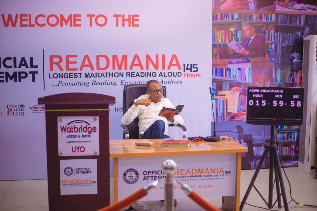 - John Obot, reading chapter 11 of Things Fall Apart.

#Readmania
#ReadToLead
#JohnObotReadsAloud
#UyoBookClub

© READMANIA MEDIA
09092023