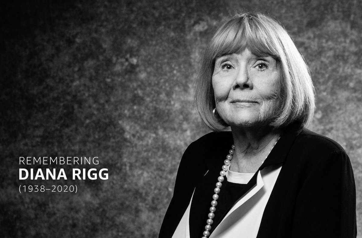 westerosies's tweet photo. Today we remember &amp; celebrate Diana Rigg, who passed away 3 years ago today.

During our time with Diana’s powerful career we came to know her as a Spy, a Bond Girl, and finally, Lady Olenna Tyrell—the Queen of Thorns. https://t.co/BxgRSVdjAo