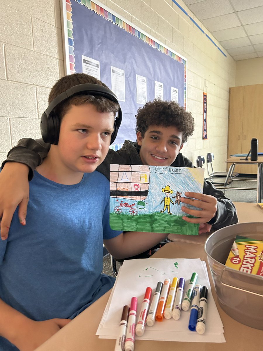 MrsStOnge's tweet photo. We love @BakerLINKS ! We had a great 2nd week and are enjoying class with friends and getting to know new links! #teachlovecoffee #bakerLINKS @BakerMiddle https://t.co/roWwVnsmkE