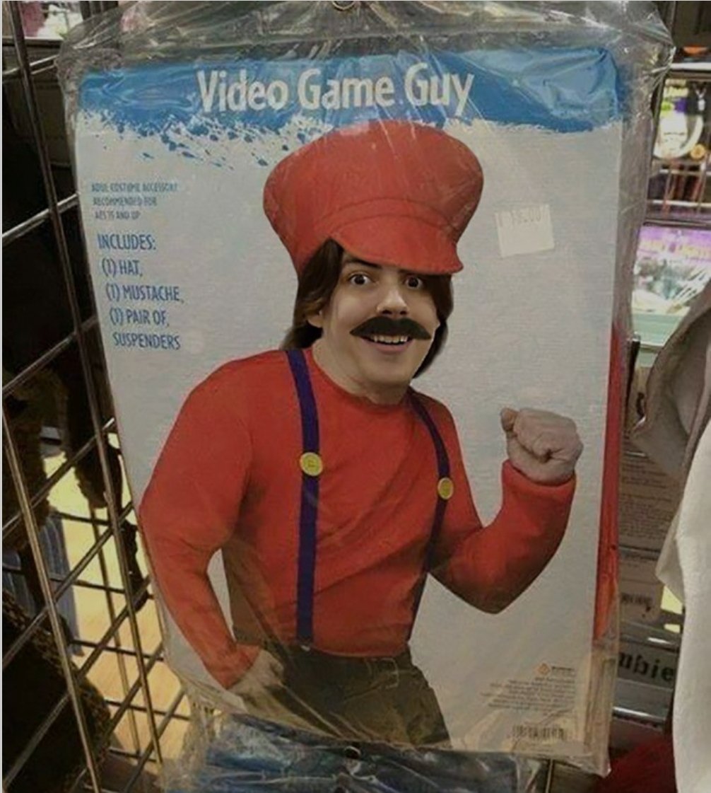 Also ich hab mein Halloween Kostüm gefunden 😁
#SuperMario #HalloweenCostume