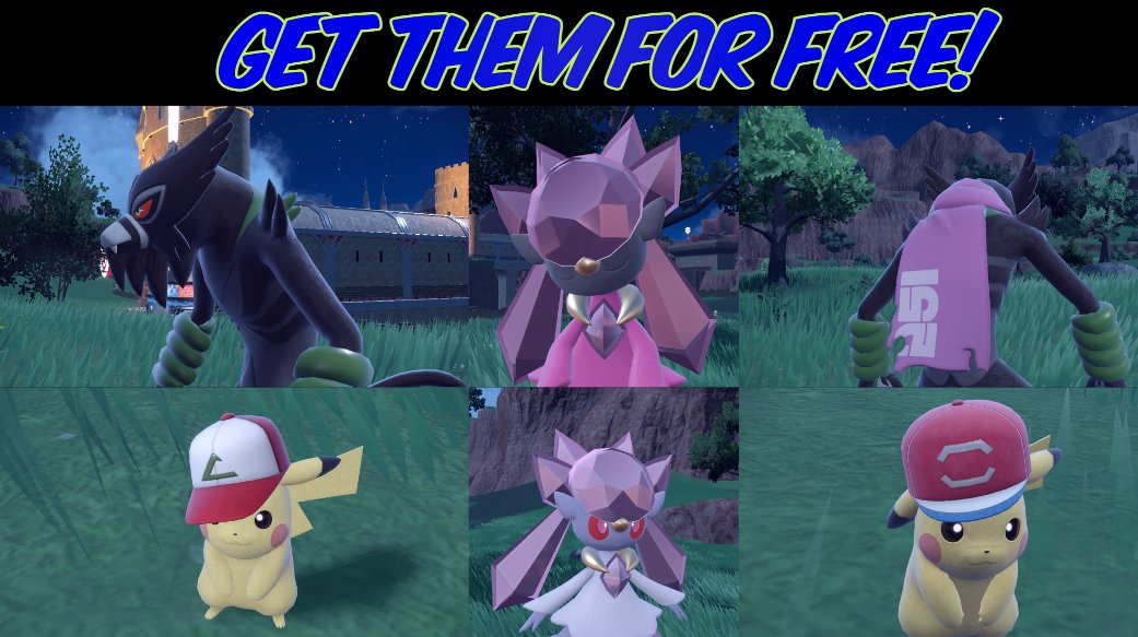 Get FREE Dada Zarude NOW in Pokemon Sword and Shield 