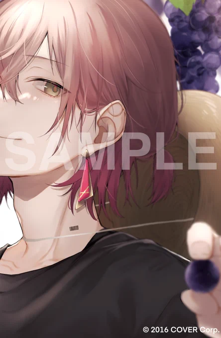【お知らせ】 ホロスターズ所属、律可様( )の9月のメンバーシップ限定壁紙を担当させて頂きました ぶどう狩りご一緒にいかがですか? (※画像掲載許可頂いております)