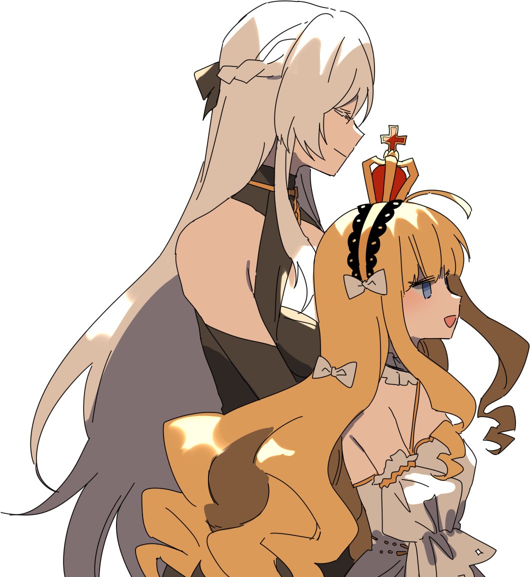 ジャン・バール(アズールレーン) 「うしろの女女達です」|天月城のイラスト