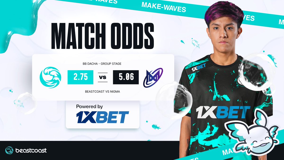 beastcoast's tweet photo. Dota is so back bros
Going LIVE vs @NigmaGalaxy NOW!
#BCDota #MakeWaves https://t.co/49B0DsCTPf