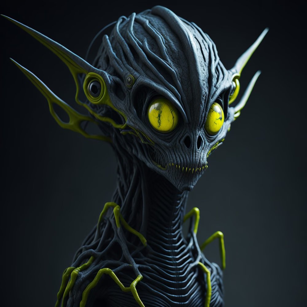 crypto_dnz's tweet photo. from the aliens are nearby collection #nftart  #POLYGON https://t.co/Qnjgmtmk2y