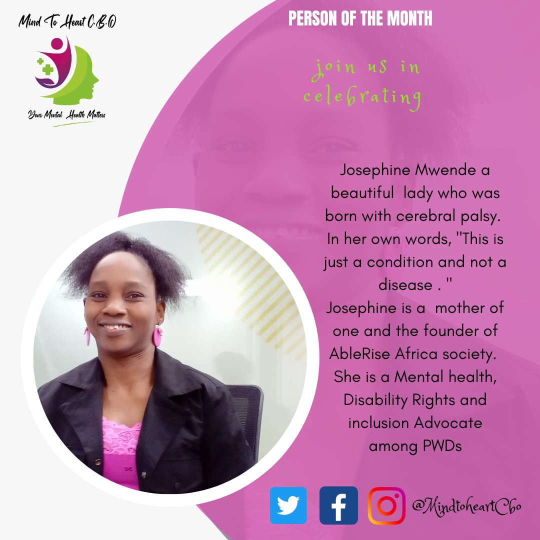 A bend in the road is not the end of the road. Unless you fail to make the turn.
#WeAreMindToHeart 
Disability is not inability