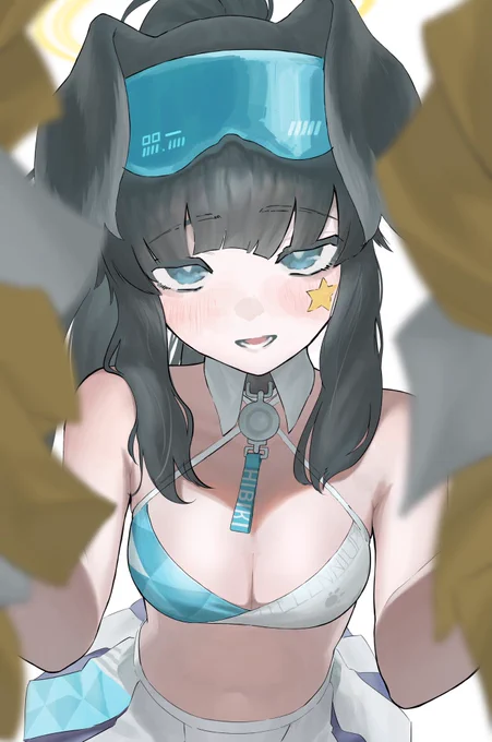 #ブルアカ #猫塚ヒビキ  応援団ヒビキ