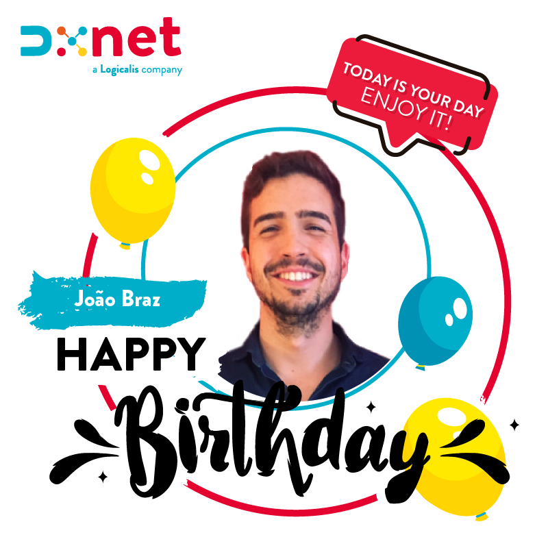 DXNet_'s tweet image. 🥳 Today is the birthday of João Braz ‼️ On your birthday we wish for you that whatever you want most in life  it comes to you just the way you imagined it or better. May today and  all of your days be amazing! Happy birthday! 👏🥂🍾🎂 #dxnet #logicalis