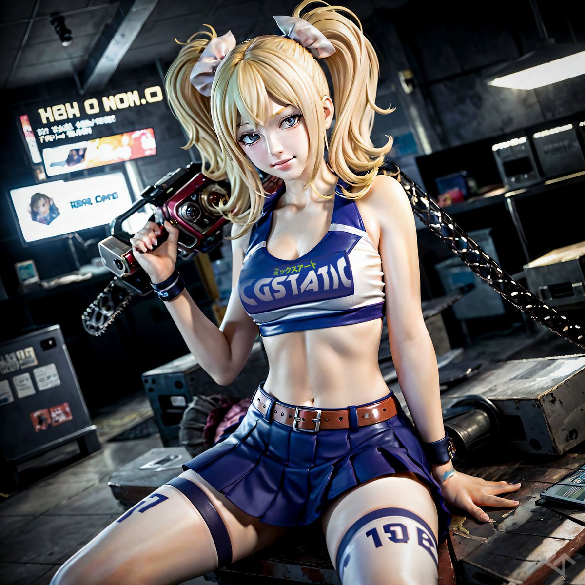 CgiStatic's tweet photo. Juliet Starling 🌟 (Lollipop Chainsaw) 🍭
.
.
.
.
🖌 Subscribe for more contents and get exclusives here: https://t.co/Ia8PDSSWfI
.
🛍 Collectible digiart figures here: https://t.co/GSXP9Rkbep
.
✅ Official links: https://t.co/XWle9YoA9m
.
.
.
.
.
.
.
.
#mixart #cgstatic #digitalfanart #fanart #realistic #aiphotography #anime #aiart #art #ai #digitalart #artificialintelligence #machinelearning #aiartcommunity #aiartists #neuralart #deepdream #artist #stablediffusion #python #playstation