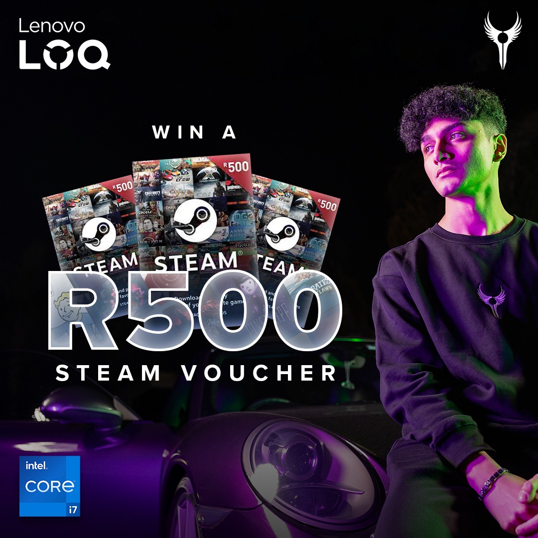 🚨GIVEAWAY🚨

Get #LOQ&amp;Loaded with <a href="/NixuhGG/">Nixuh</a> and <a href="/Lenovo_Africa/">Lenovo Africa</a> and win a R500 Steam Gift Card!

How to enter:
1) 💜&amp;♻️ this post.
2) Click the link and sign up: bit.ly/LOQ_Loaded

#LOQ #Intel #NixuhNation