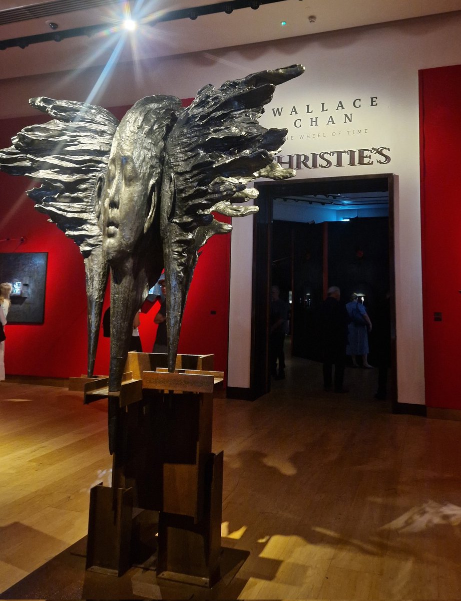 If you're in London and like shiny things, you should definitely see the Wallace Chan exhibition - it's stunning!