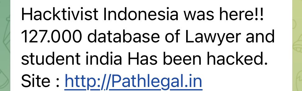 PathLegal siber saldırısı