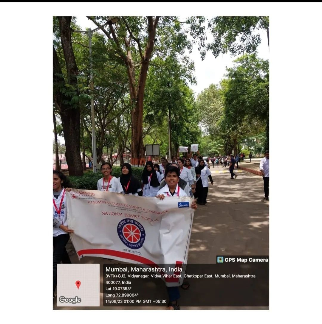 KJSSC_NSSUNIT's tweet photo. 1. Name of activity : Anti-Ragging rally

2. Date : 14th August, 2023

3. Objective of Activity : To convey a strong message against ragging and promote student unity.

#nss #rally #antiragging #nssrally https://t.co/YwU3Vx9Aqg