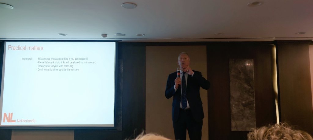 vschaturvedi's tweet photo. #NLinIndia Joost Geijer Head Economic Affairs Department of @NLinIndia addressing the audience #NLIndia #ICAINetherlands #IDFC #Valuecent https://t.co/EAqDuuPBzW