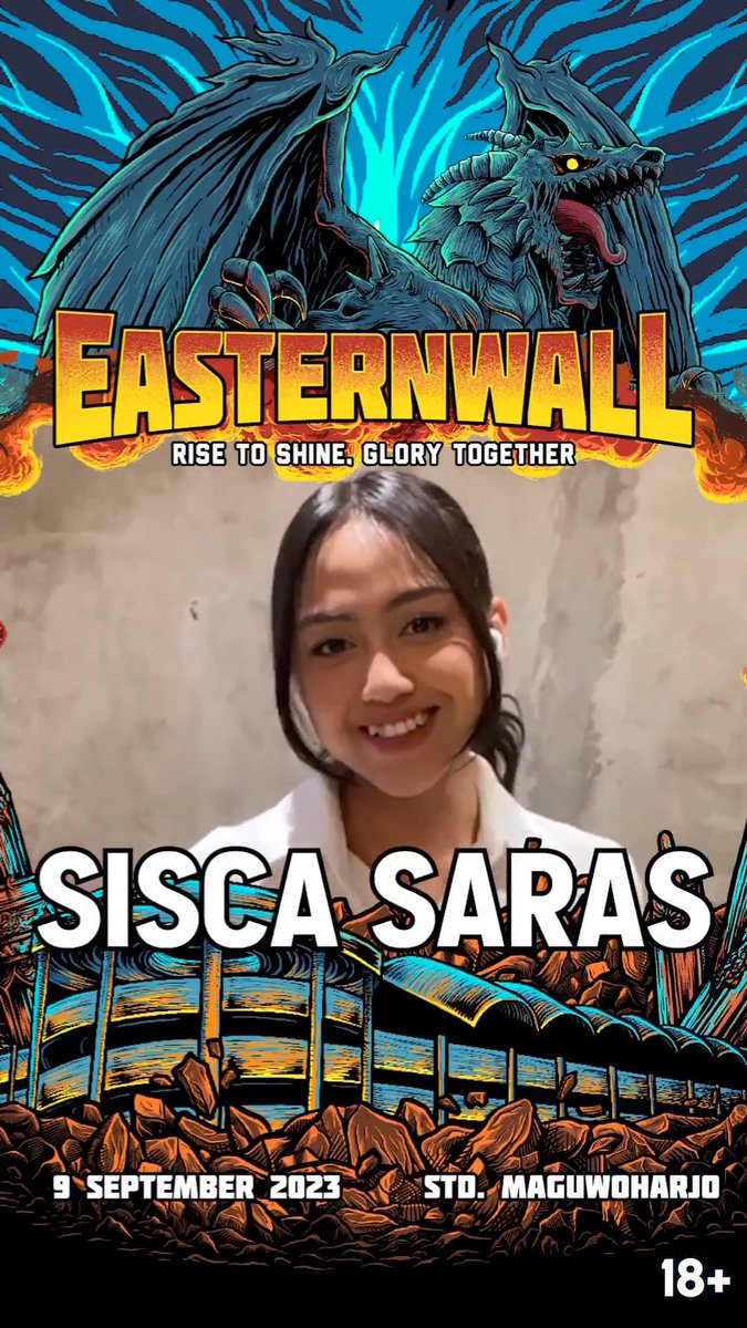 initije's tweet photo. Sisca Saras @_siscasaras_ X Saxena
at EasternWall, West Park Std. Maguwoharjo, 9 sept 2023, @STxPSS
@Siscanation_INA
#EasternWall https://t.co/EYvII4T3zf