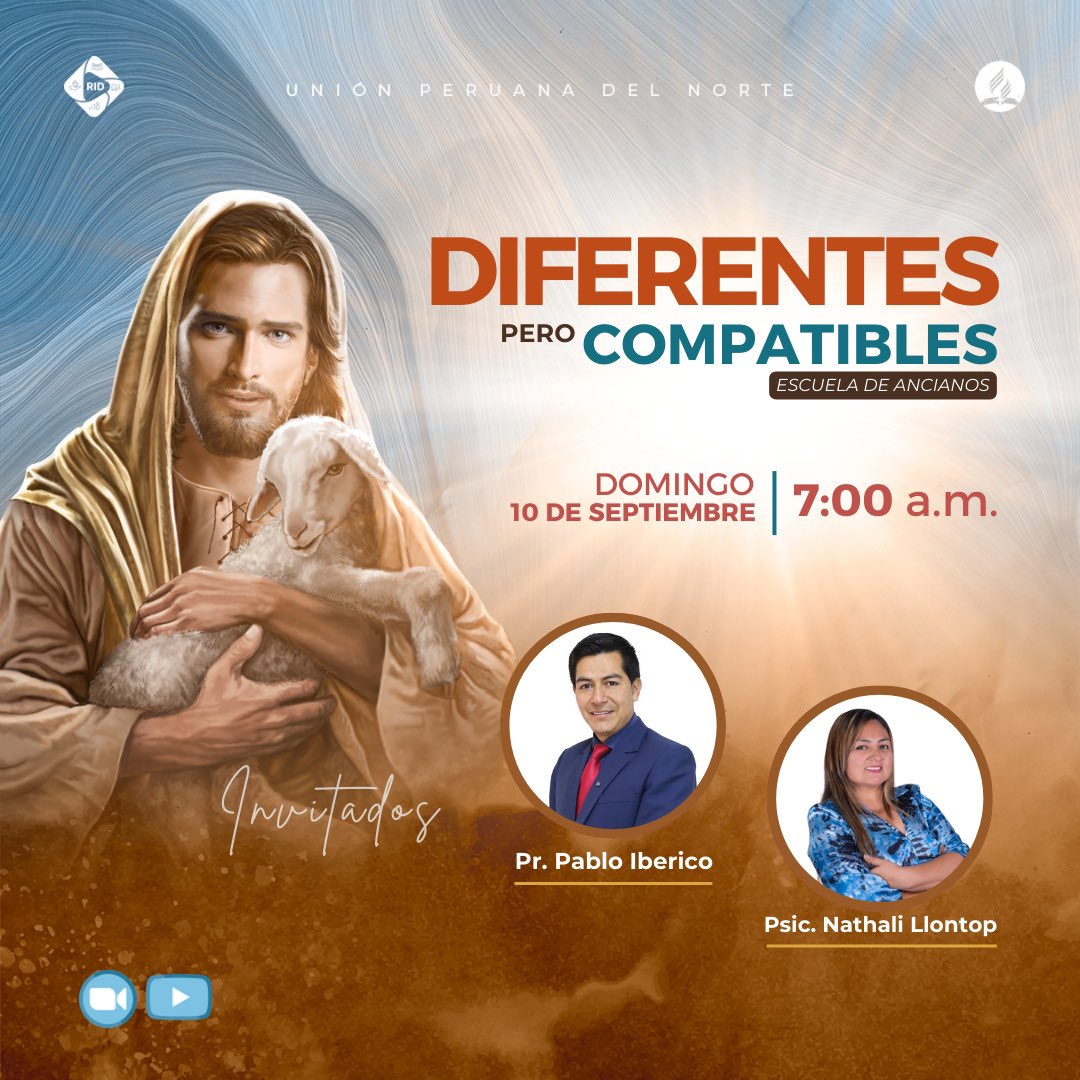 *ESCUELA DE ANCIANOS
Hoy domingo 7:00 am

⬇️ *Conéctate vía Zoom* 💻
🔗 adventistas.zoom.us/j/85625804910
📲 ID de reunión: 856 2580 4910

_¡Comparte esta invitación a tus ancianos de iglesia!_ 🗣️💌