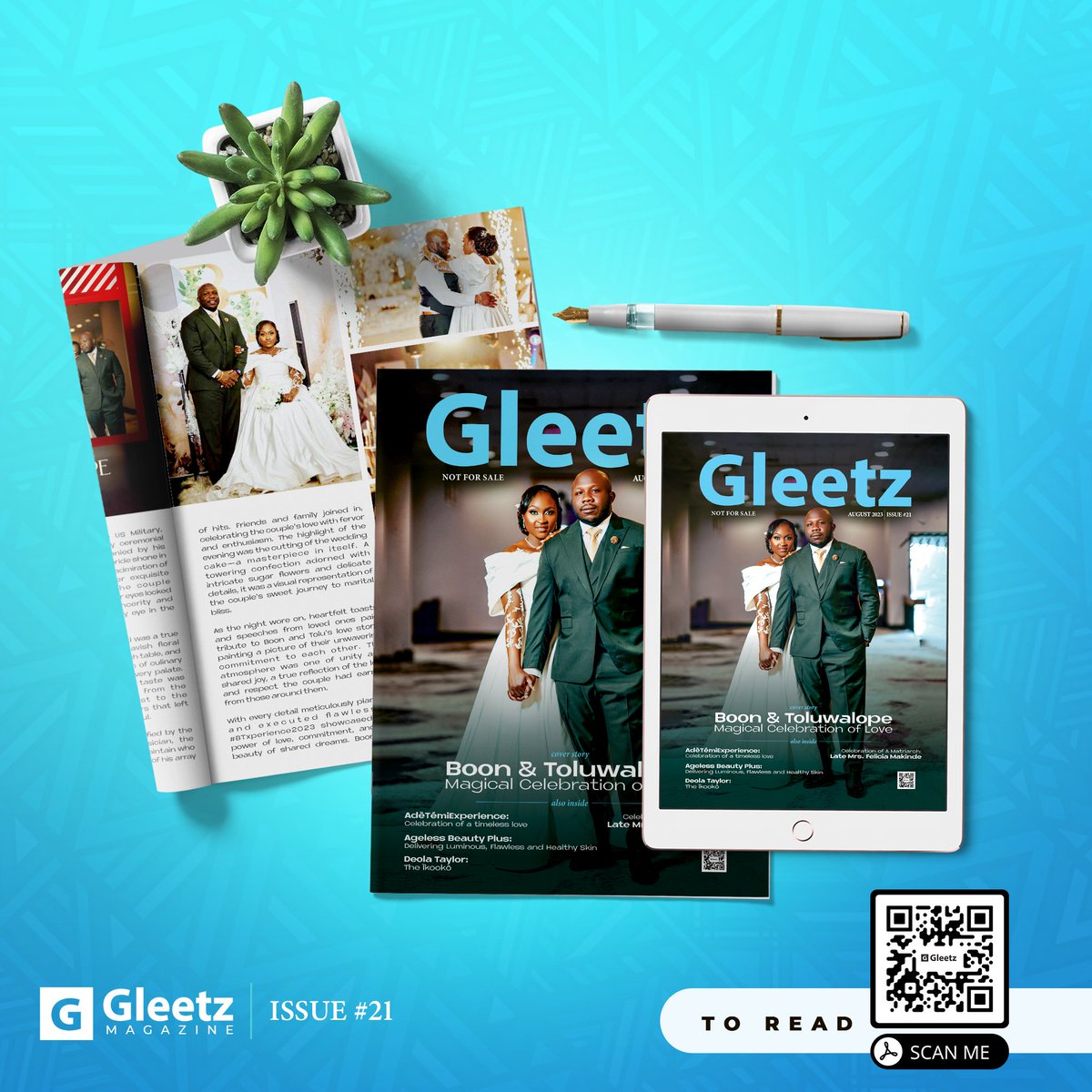 clemadeeso's tweet photo. Check out new work on my @Behance profile: "Gleetz Magazine #Issue 21 August 2023" https://t.co/HiO4PNOJyP https://t.co/fjWYWsjU6L
