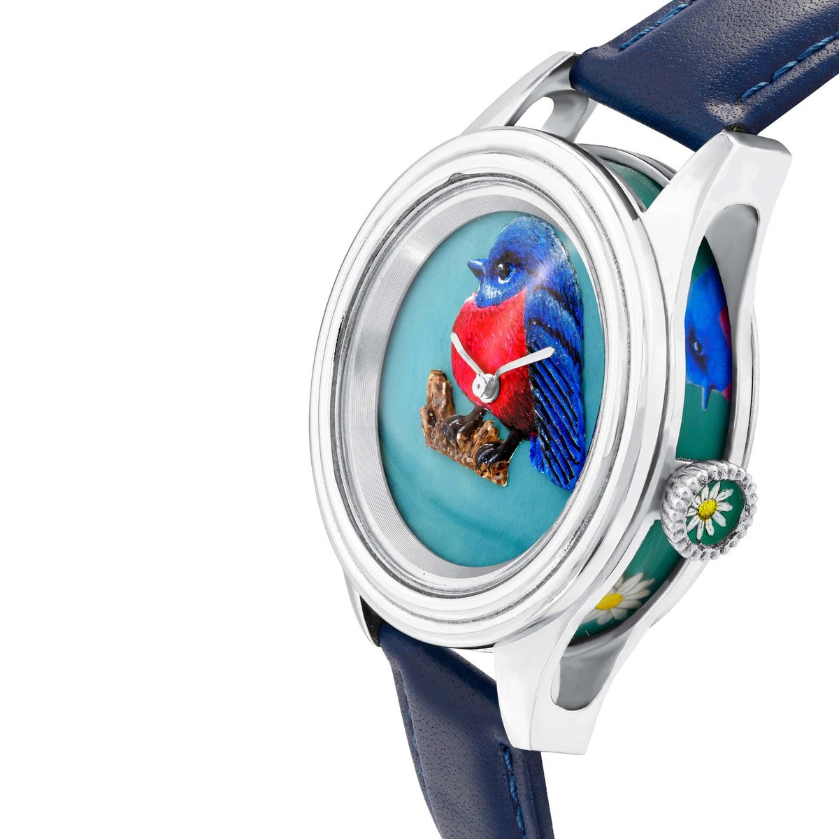 siriusdiamant's tweet image. Micro Hand Painted Bird Women Watch, Genuine Leather Quartz Wristwatch

Etsy Link : t.ly/i3y26

#BirdWatch #BlueWatch #HandmadeWatch #HandPaintedWatch #StainlessStill #LuxuryWatch #LeatherWatch #SilverWatch #WaterproofWatch #WomenWatch #AnimalWatch #GirlfriendGift