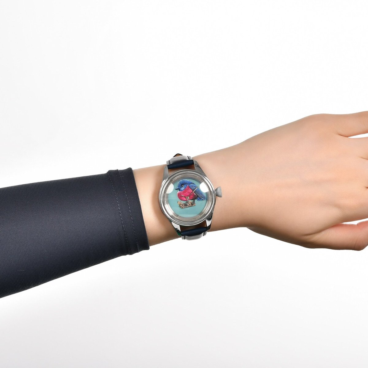 siriusdiamant's tweet image. Micro Hand Painted Bird Women Watch, Genuine Leather Quartz Wristwatch

Etsy Link : t.ly/i3y26

#BirdWatch #BlueWatch #HandmadeWatch #HandPaintedWatch #StainlessStill #LuxuryWatch #LeatherWatch #SilverWatch #WaterproofWatch #WomenWatch #AnimalWatch #GirlfriendGift