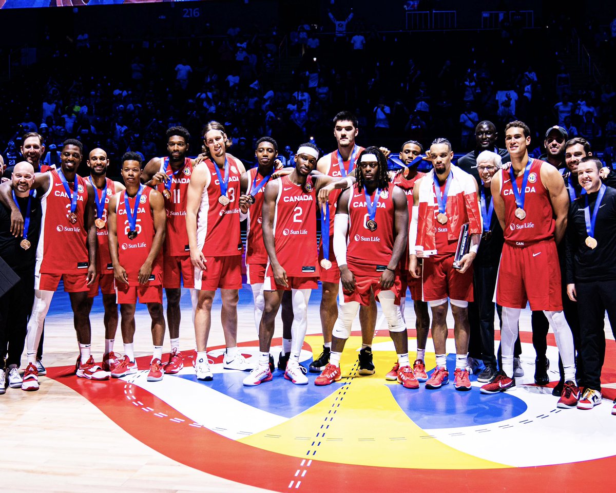 Team Canada... BRONZE MEDALISTS! 🇨🇦🥉