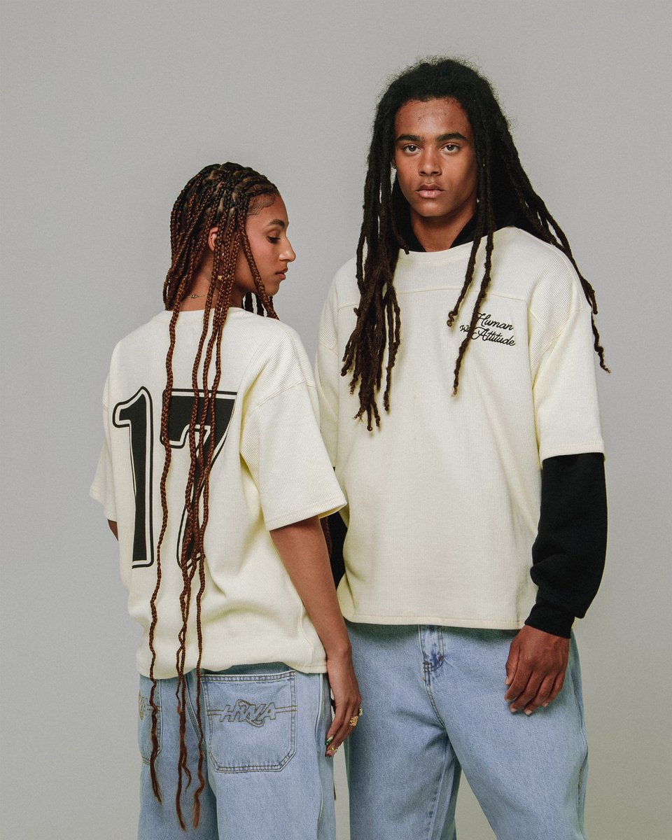 hwacrew's tweet photo. Heritage Waffle Jersey &amp; Cap + OG baggy denim drop vendredi 15 à 19h. 

Comme d’habitude c’est un drop exclusif donc les quantités sont limitées , active ton alarme. https://t.co/zgu9OpgEoh