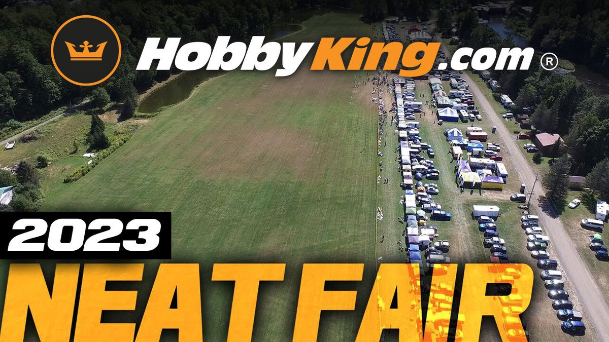 Hobbyking returns to The Neat Fair for 2023! We'll be in attendance from Thursday 14th - Sunday 17th September. We'll be answering any and all questions and displaying some of our latest and greatest offerings. We look forward to seeing you there!