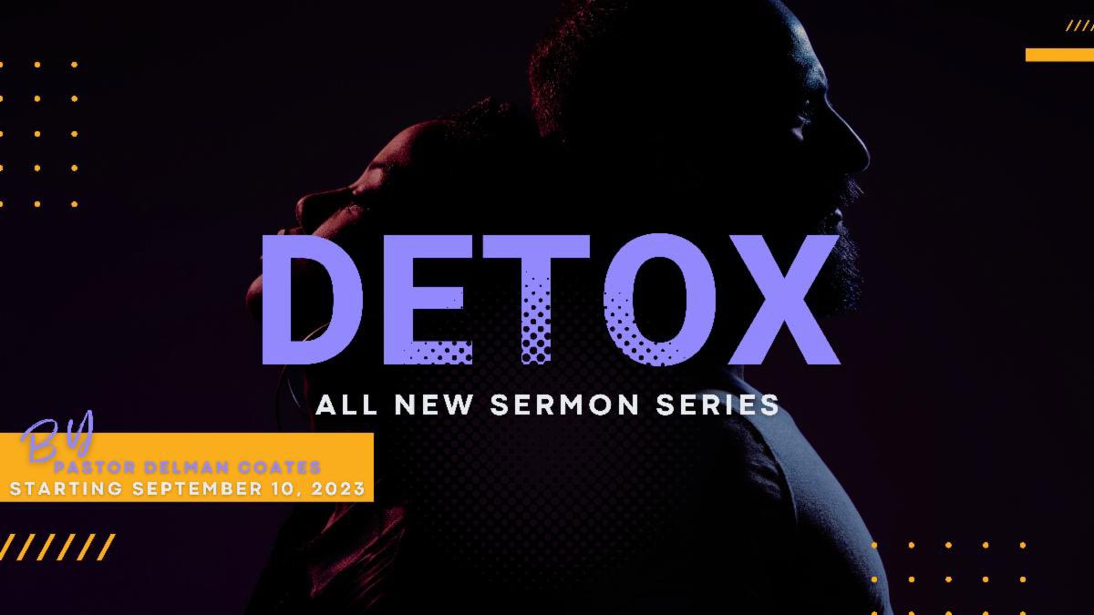 Today! Join us at @mtennonbaptist as I begin a new sermon series entitled, 'Detox.” This is a series you will not want to miss! Join us during one of our worship services at 8:45am & 11:00am EDT. Link to stream service: youtube.com/@MTENNONmebc/s…