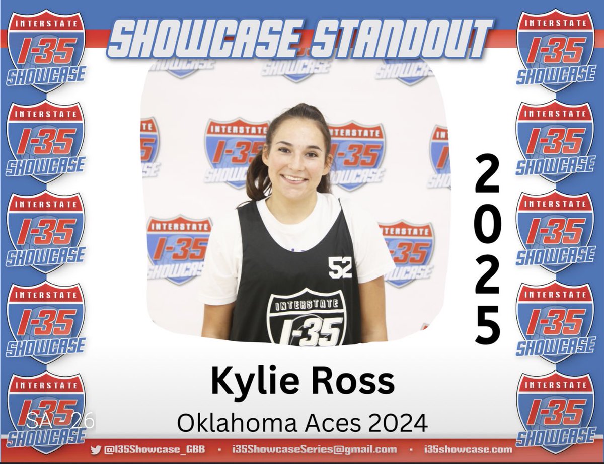 kylie2025's tweet photo. Thank you @I35Showcase_GBB for a great showcase! @coachjvick1 @CoachMikeC33 @JasonGreenBball @CoachMcFeeters @lexdesir @OklahomaAcesGBB
@thephilosopher5 @msmgbb1 https://t.co/aJgNFgkWwz