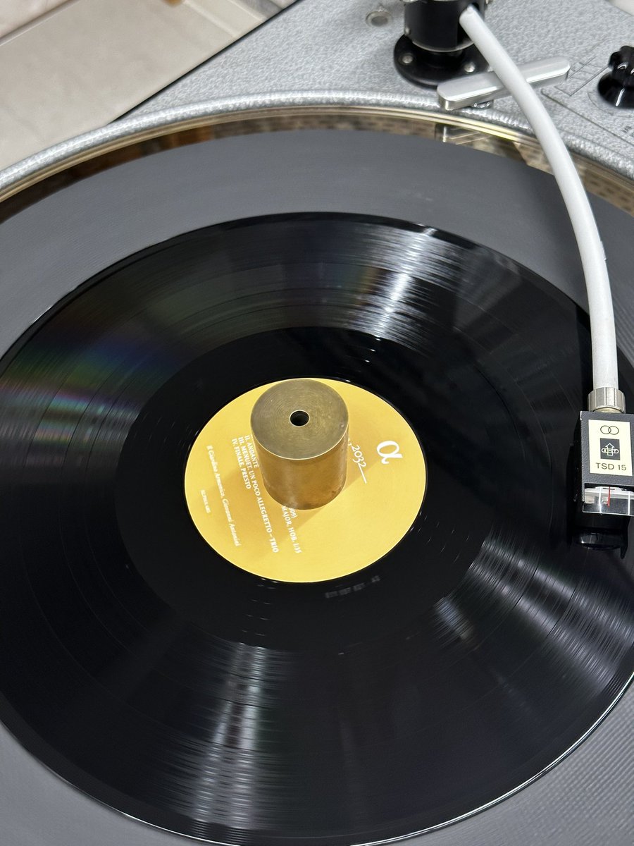 Vol.8がリリースされた後にしばらく音沙汰がなかったんで中断しちゃったかと心配してたシリーズ。これまで装丁がめちゃくちゃ豪華な割に肝心の盤のプレスクオリティーがイマイチで困りものだったがそれも改善の兆し。
#Haydn2032 #GiovanniAntonini #NowPIaying #vinyl #レコード