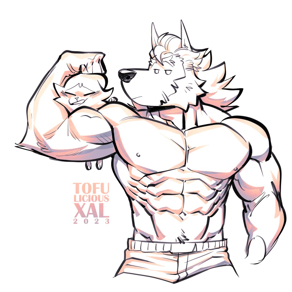 ✨🐱💪🐺✨
#Biceptember