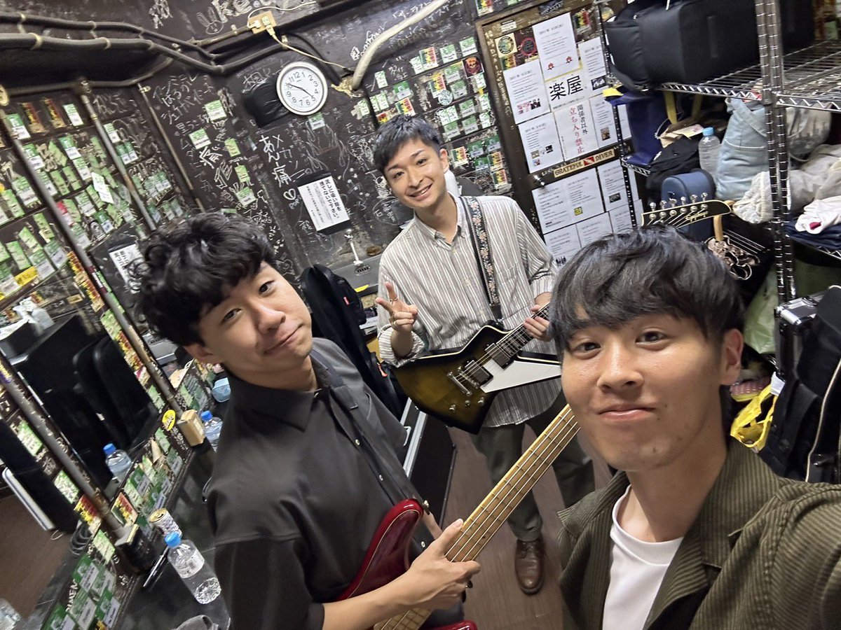 本日はありがとうございました！！
次回は10/9、UPSETでのライブにてお待ちしております！

今日色んなバンドさんから受けた刺激を糧にレベルアップします！💪

改めて、MusicFarmの皆さん、さかな日記の皆さんありがとうございました！
<a href="/MUSIC_FARM/">NagoyaMusicFarm</a> <a href="/sakananikkiband/">さかな日記</a>