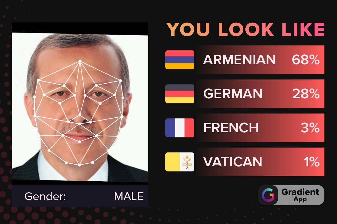 Erdoğan Ermeni çıktı