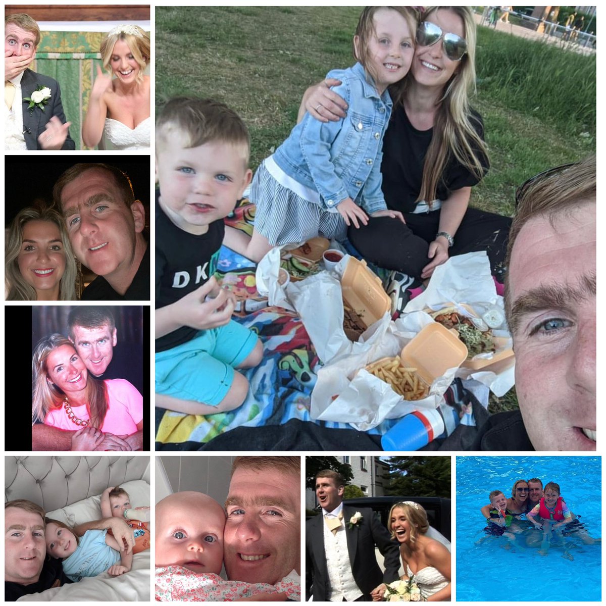 Clarerod55's tweet photo. Happy 40 th Birthday @MashMc1 best dad to Mag &amp; Len we love you 😘💙 x xx https://t.co/JXzicqlPh2